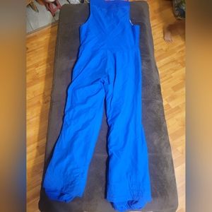 Vintage Blue Bogner Snow Overalls